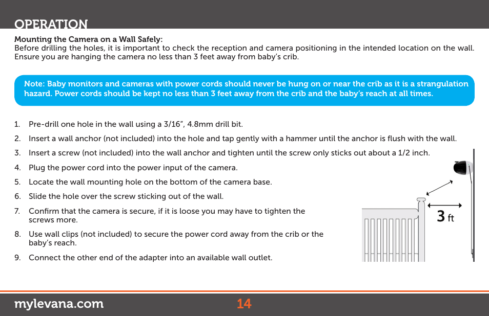 Levana Stella User Manual | Page 14 / 23
