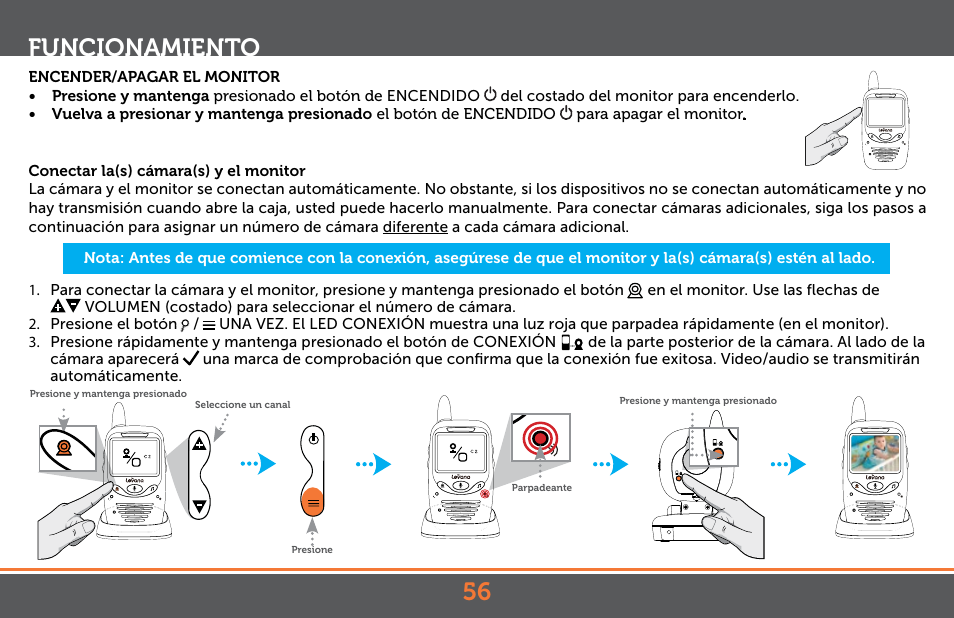 56 funcionamiento | Levana Jena V2 Manual User Manual | Page 56 / 67