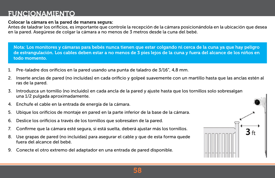 58 funcionamiento | Levana Jena V2 Manual User Manual | Page 58 / 67