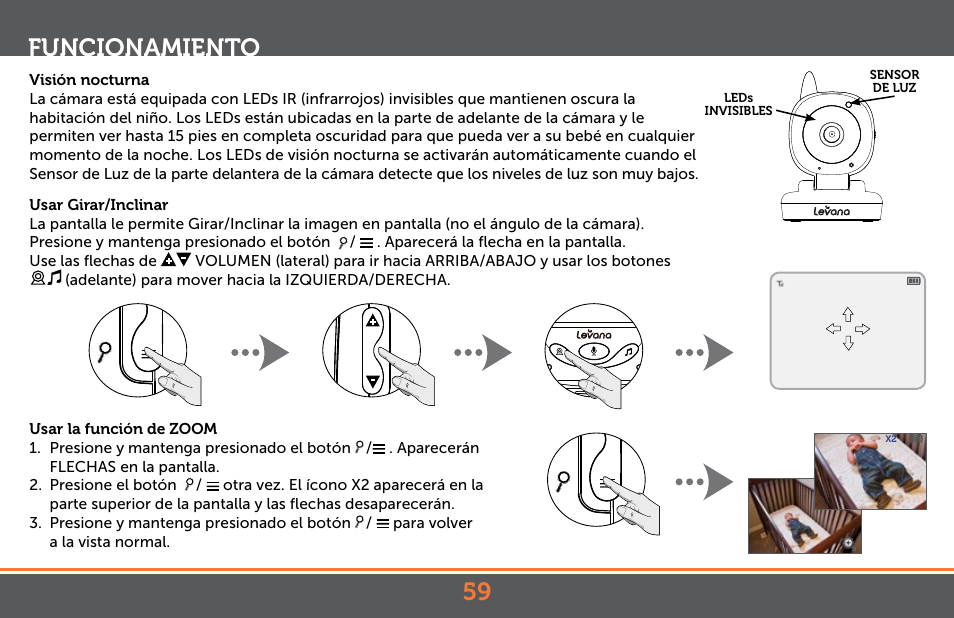 59 funcionamiento | Levana Jena V2 Manual User Manual | Page 59 / 67