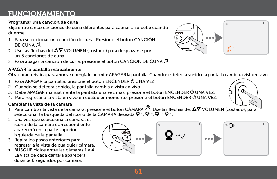 61 funcionamiento | Levana Jena V2 Manual User Manual | Page 61 / 67