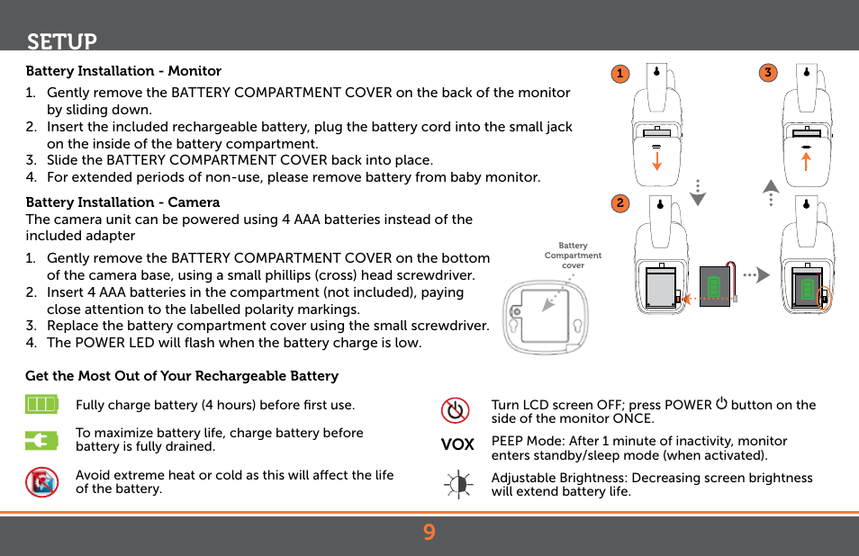 9setup | Levana Jena V2 Manual User Manual | Page 9 / 67