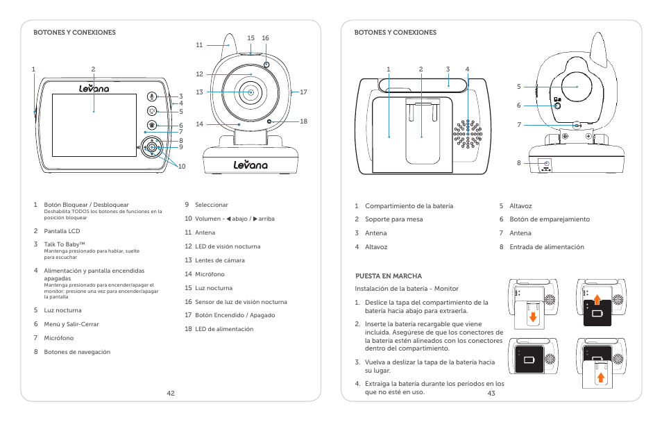 Levana Ayden User Manual | Page 22 / 28