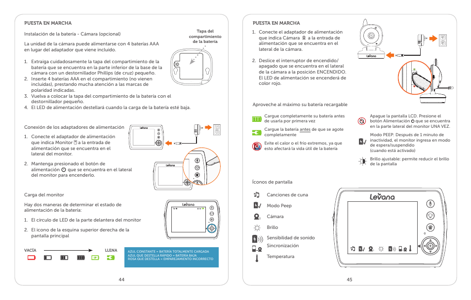 Levana Ayden User Manual | Page 23 / 28