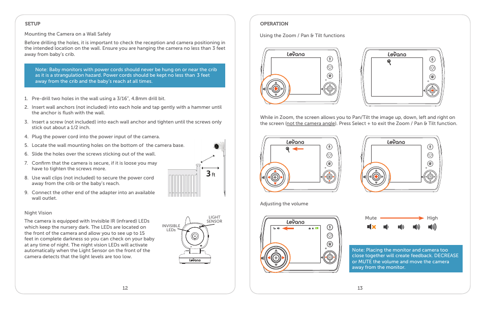 Levana Ayden User Manual | Page 7 / 28