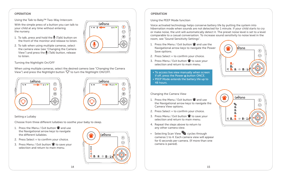 Levana Ayden User Manual | Page 8 / 28