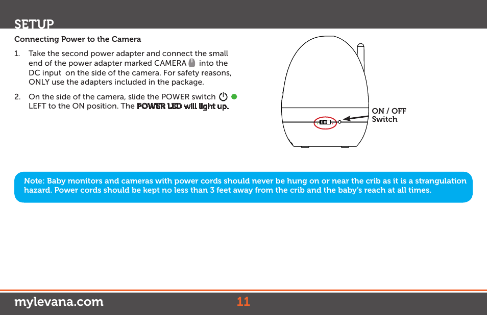 Levana Ovia Manual User Manual | Page 11 / 31