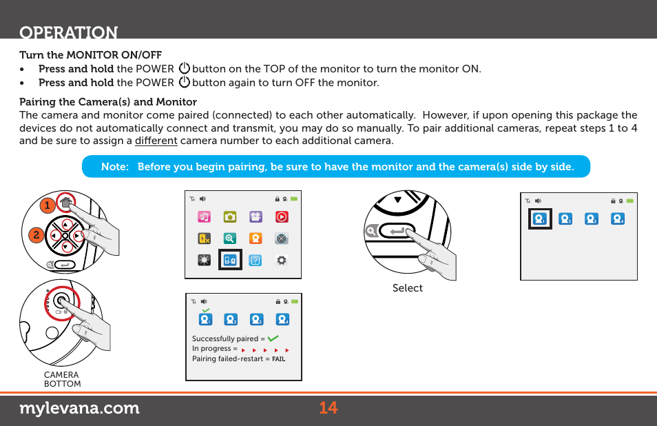 Levana Ovia Manual User Manual | Page 14 / 31
