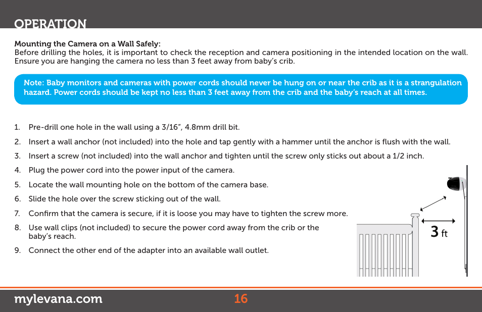 Levana Ovia Manual User Manual | Page 16 / 31