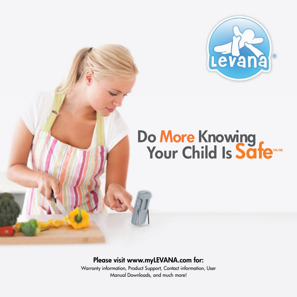 Safe, Your child is, Do more knowing | Levana ERA User Manual | Page 31 / 98