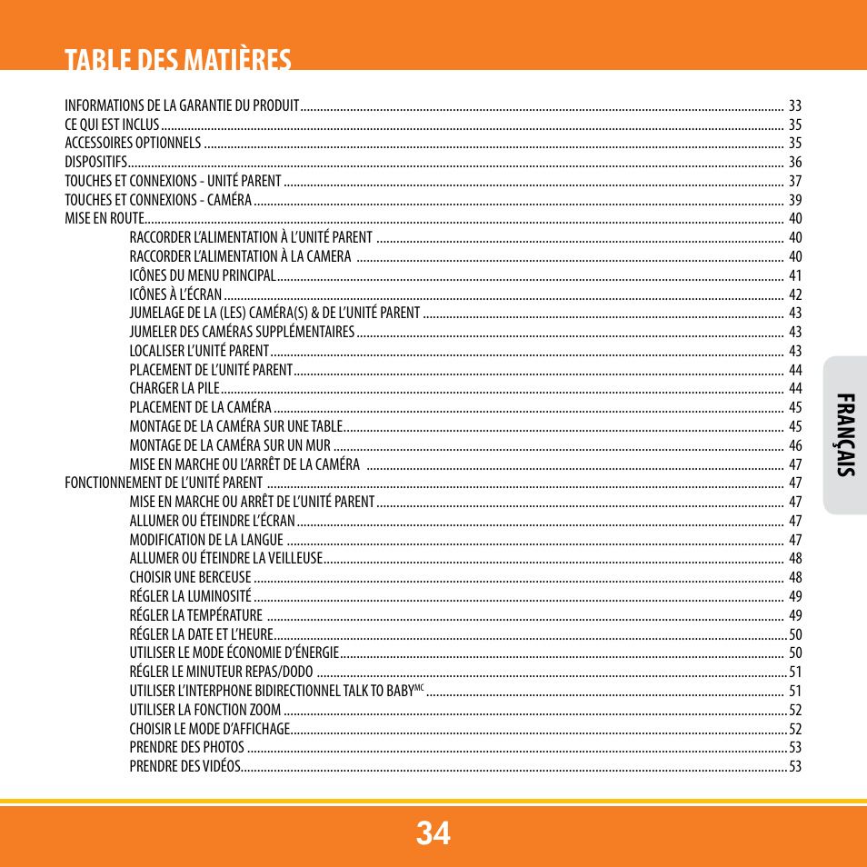 Levana ERA User Manual | Page 34 / 98