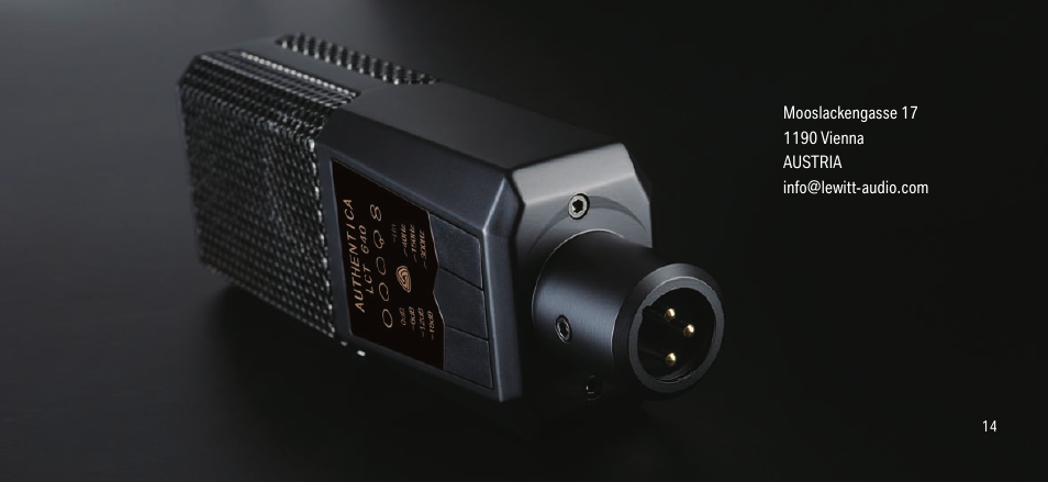 LEWITT LCT 640 User Manual | Page 14 / 15