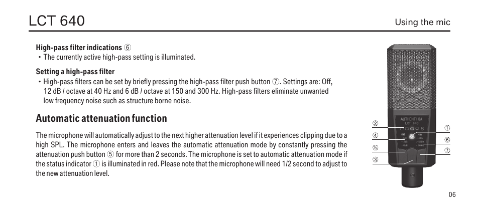 Lct 640 | LEWITT LCT 640 User Manual | Page 6 / 15