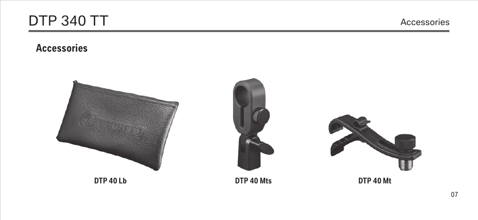 Dtp 340 tt | LEWITT DTP 340 TT User Manual | Page 7 / 12