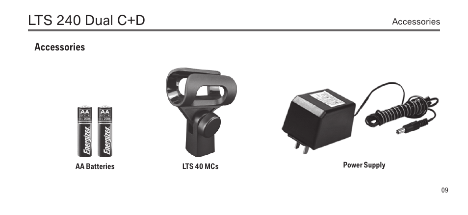 Lts 240 dual c+d | LEWITT LTS 240 Dual C+D User Manual | Page 9 / 14