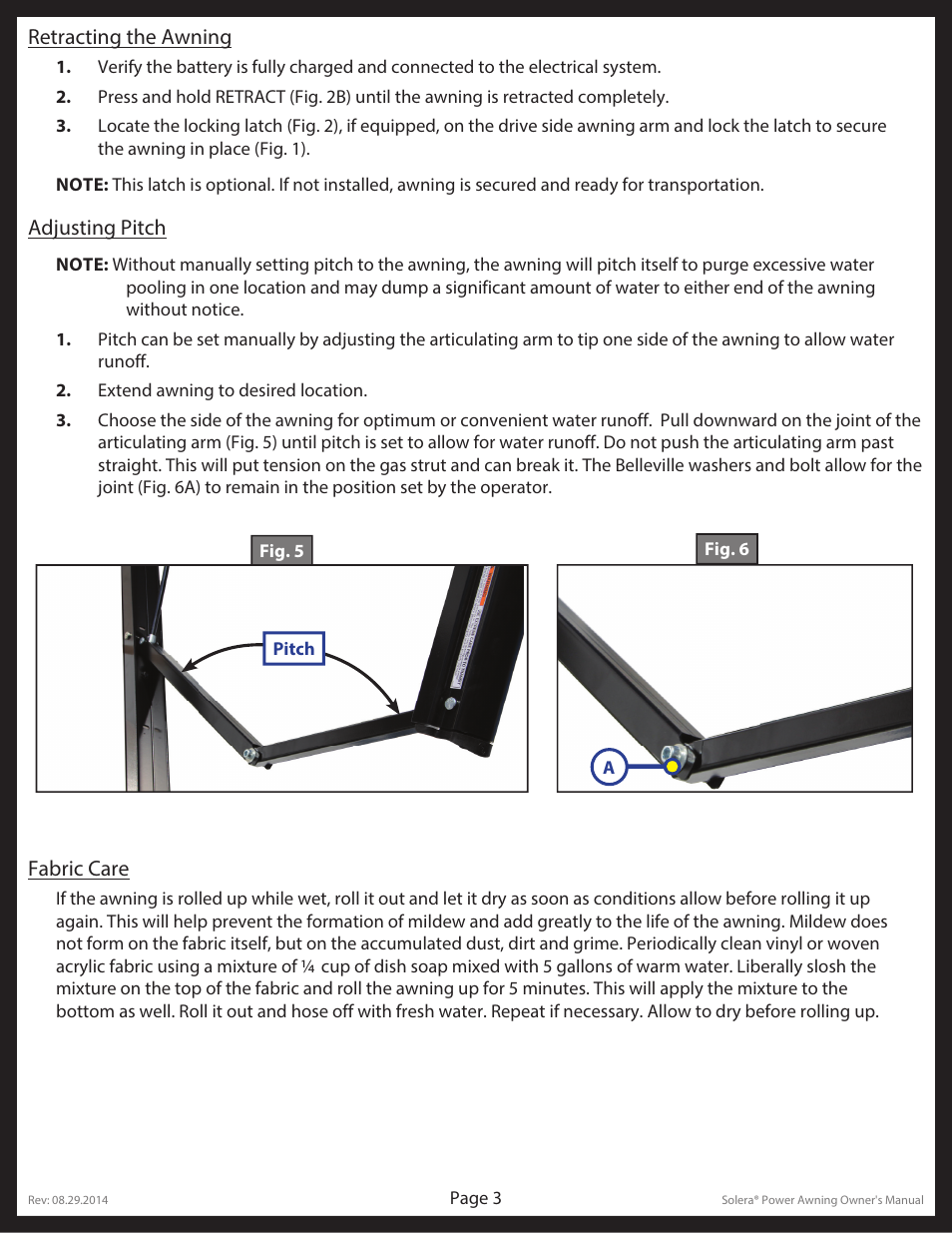 Lippert Components Solera User Manual | Page 3 / 10