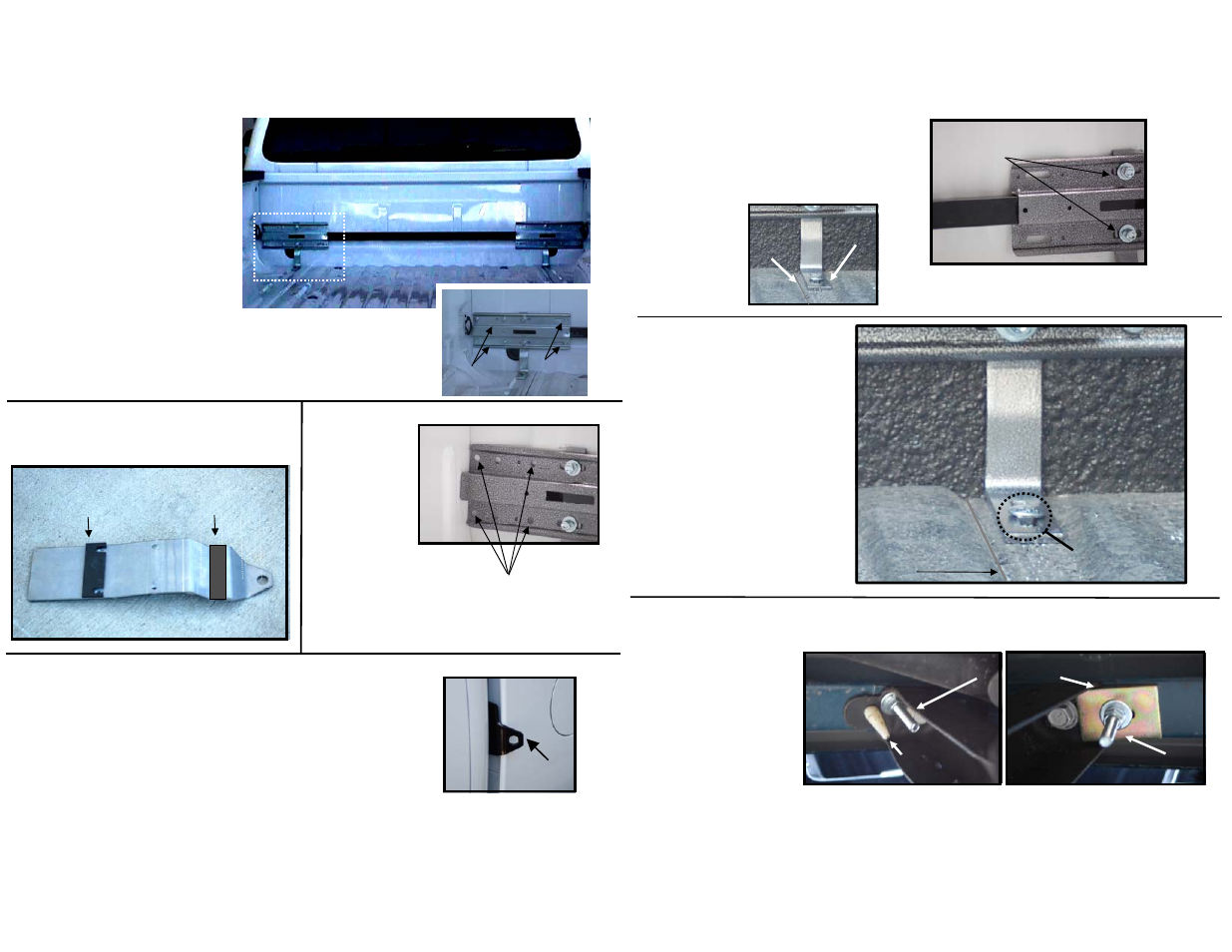 Slide number 2, Mounting holes, View looking up from beneath truck | Lippert Components FT-CG07 & FT-CG07S User Manual | Page 2 / 2