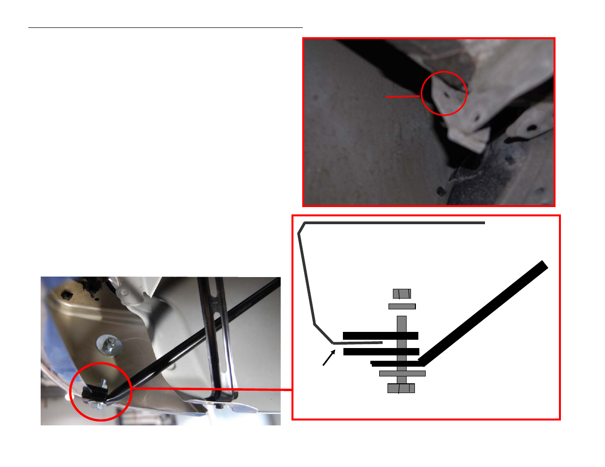 Mandatory rear bumper brace, Bumper end, Bu m pe r bra ce | Bu m pe r br ac e | Lippert Components 07-10 Tundra Camper Tiedowns User Manual | Page 3 / 3