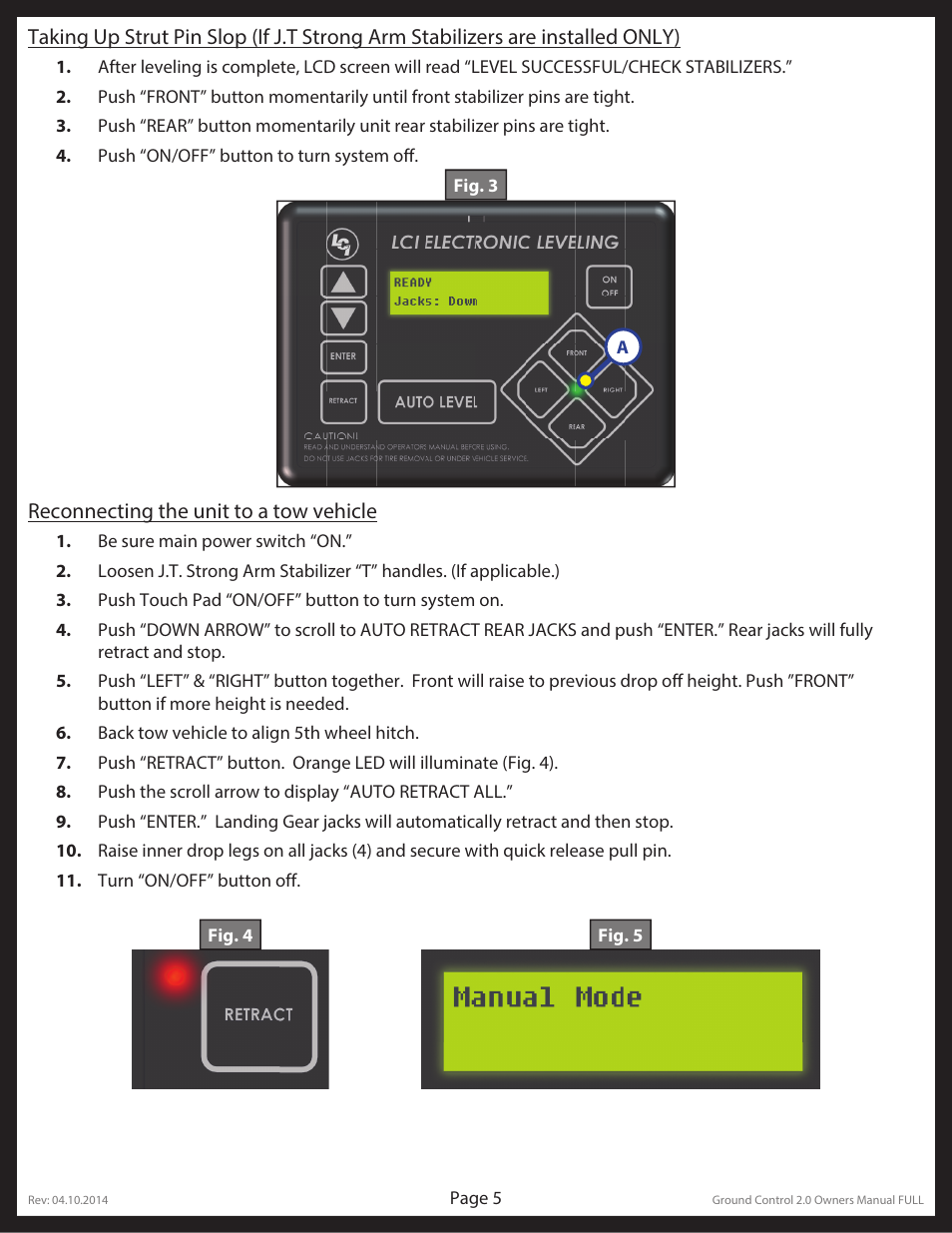 Lippert Components Ground Control 2.0 User Manual | Page 5 / 12