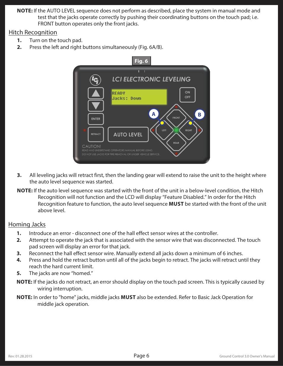 Lippert Components Ground Control 3.0 User Manual | Page 6 / 19