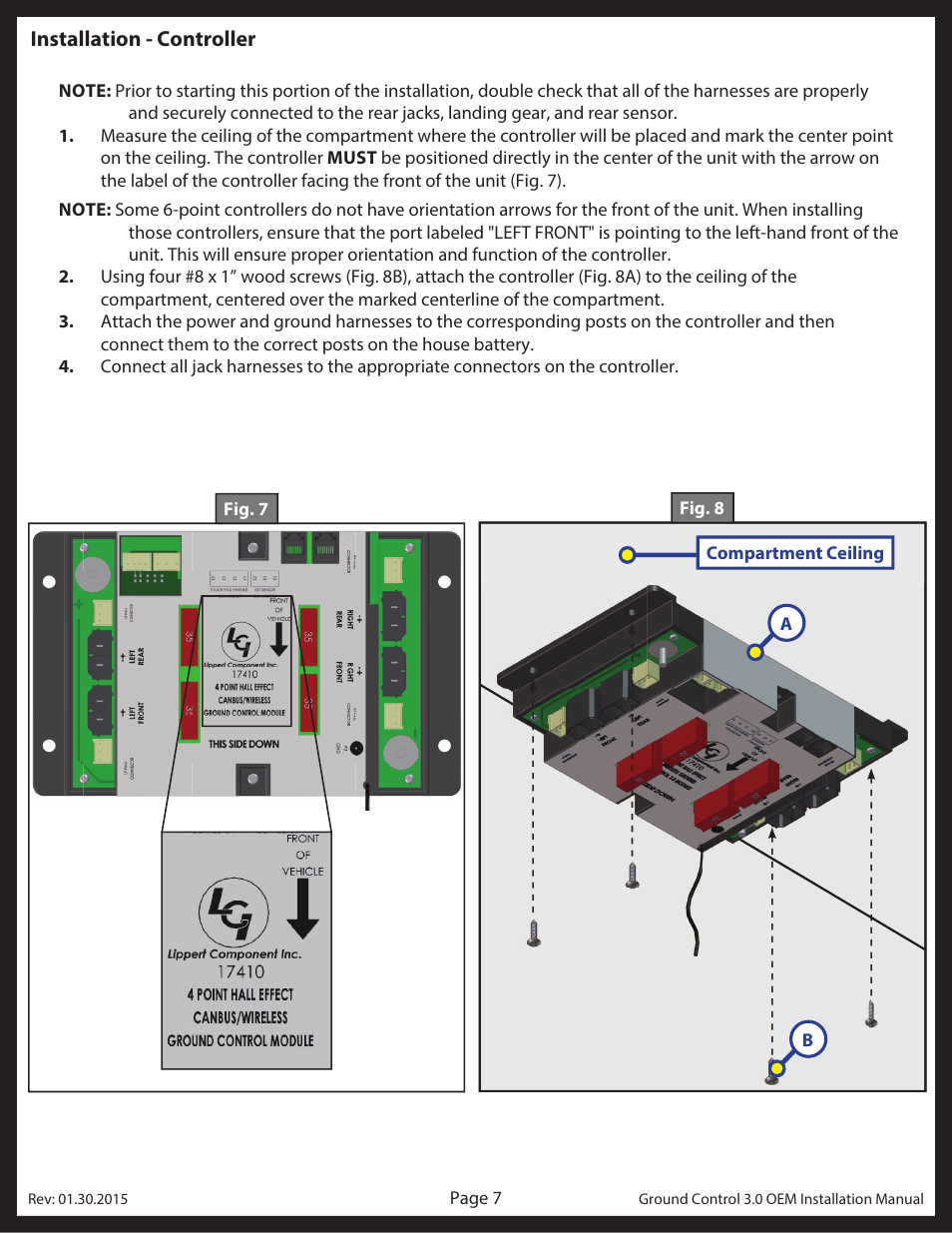 Lippert Components Ground Control 3.0 OEM User Manual | Page 7 / 15
