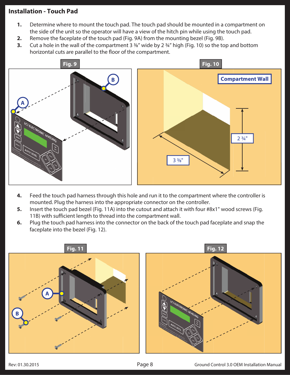 Lippert Components Ground Control 3.0 OEM User Manual | Page 8 / 15