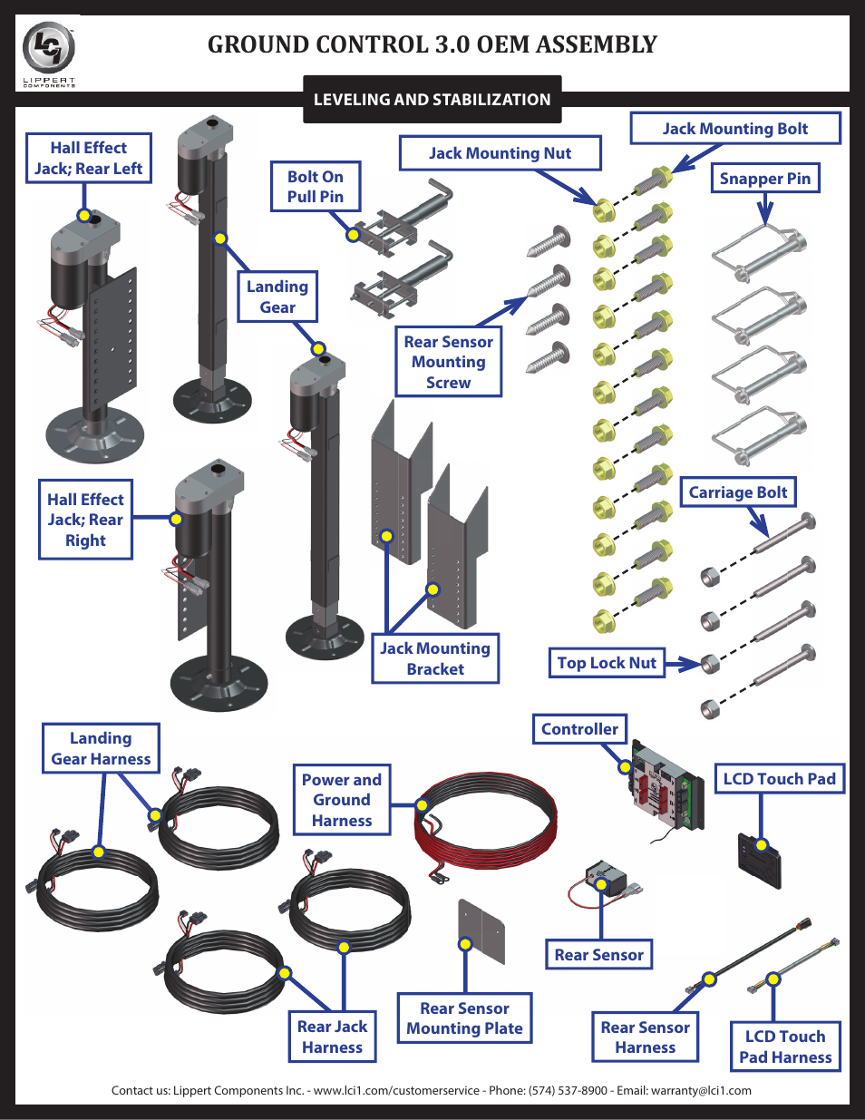 Ground control 3.0 oem assembly | Lippert Components Ground Control 3.0 User Manual | Page 21 / 26