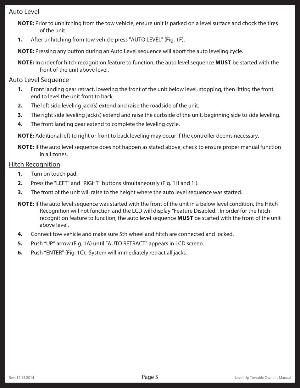 Lippert Components Level Up User Manual | Page 5 / 10