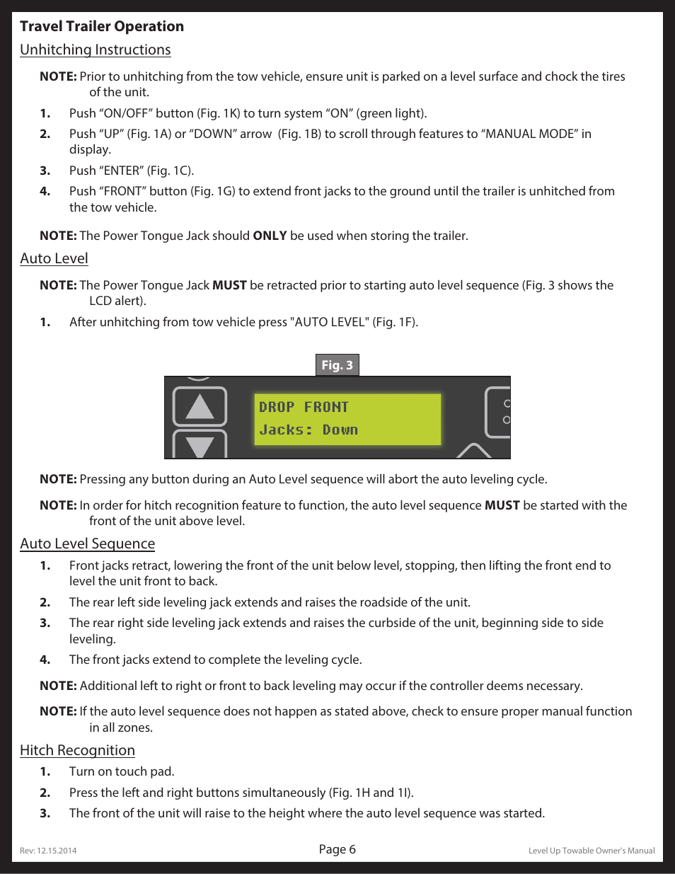 Lippert Components Level Up User Manual | Page 6 / 10