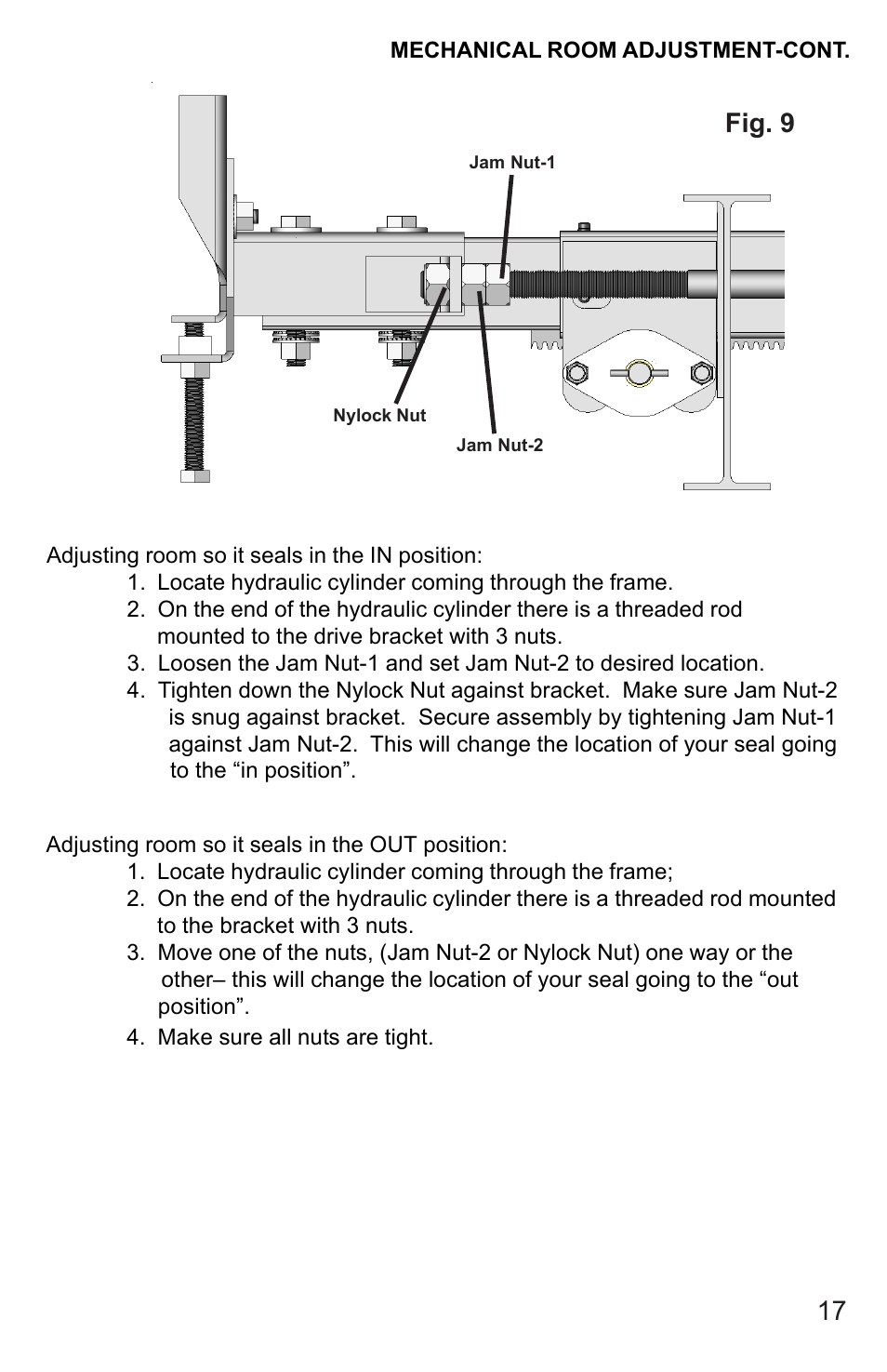 Fig. 9 | Lippert Components 5th Wheel Hydraulic Slideout And Landing Gear (hlg) System User Manual | Page 17 / 31