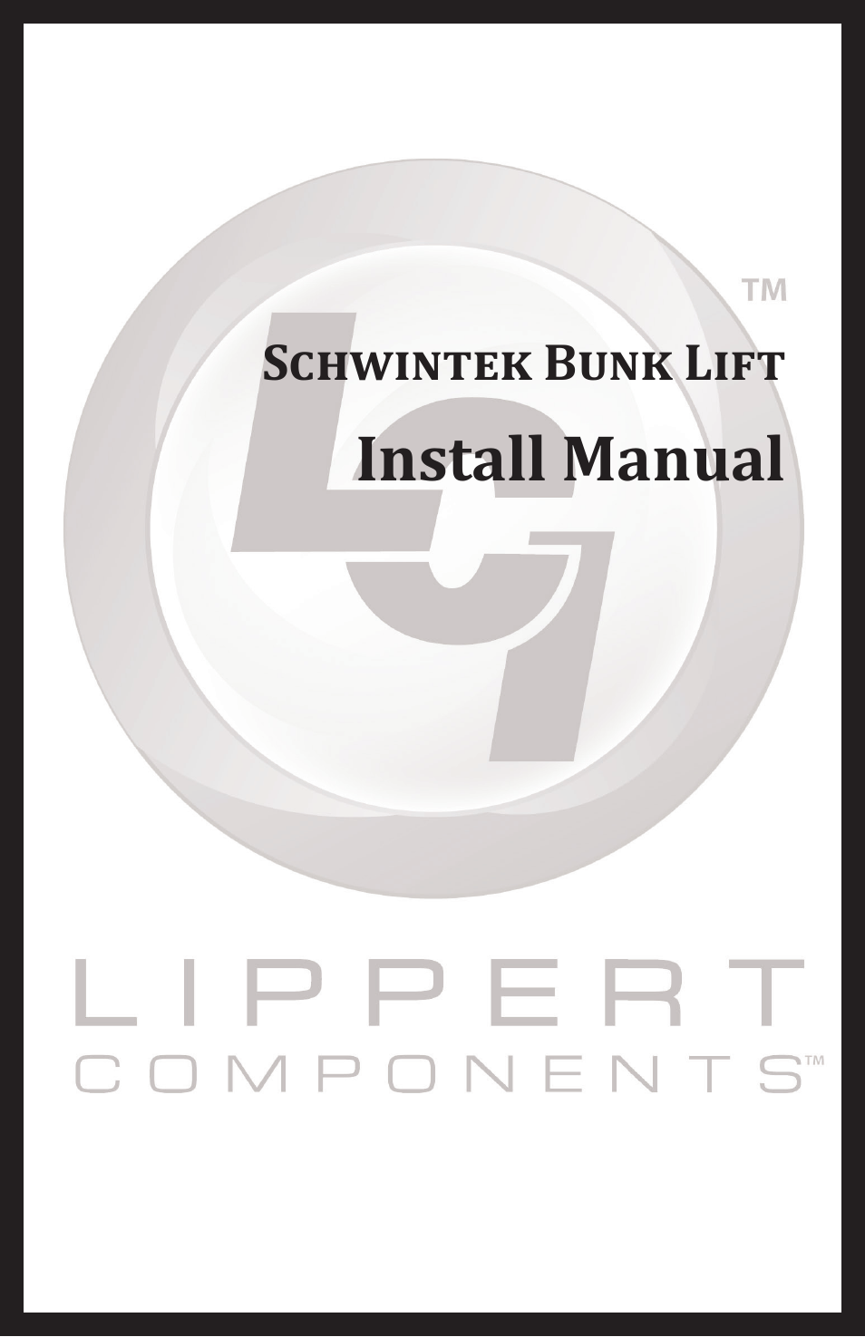 Lippert Components Schwintek Bunk Lift User Manual | 8 pages