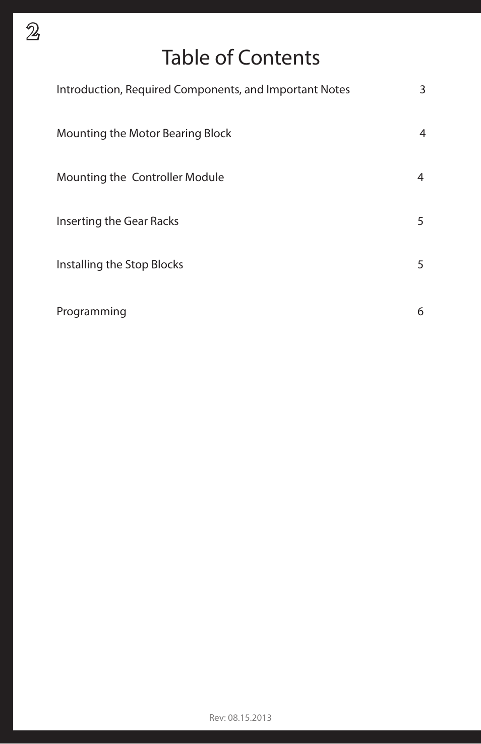 Lippert Components Schwintek Bunk Lift User Manual | Page 2 / 8