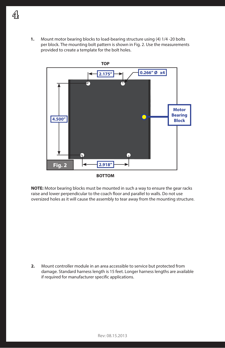 Lippert Components Schwintek Bunk Lift User Manual | Page 4 / 8