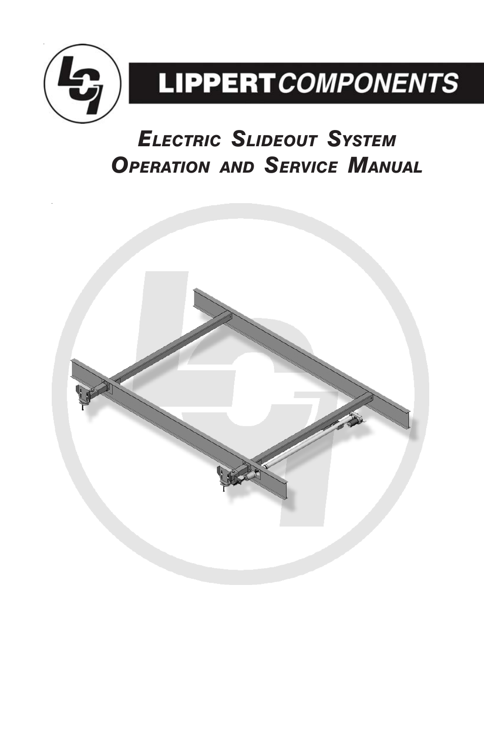 Lippert Components Electric Slideout System User Manual | 20 pages