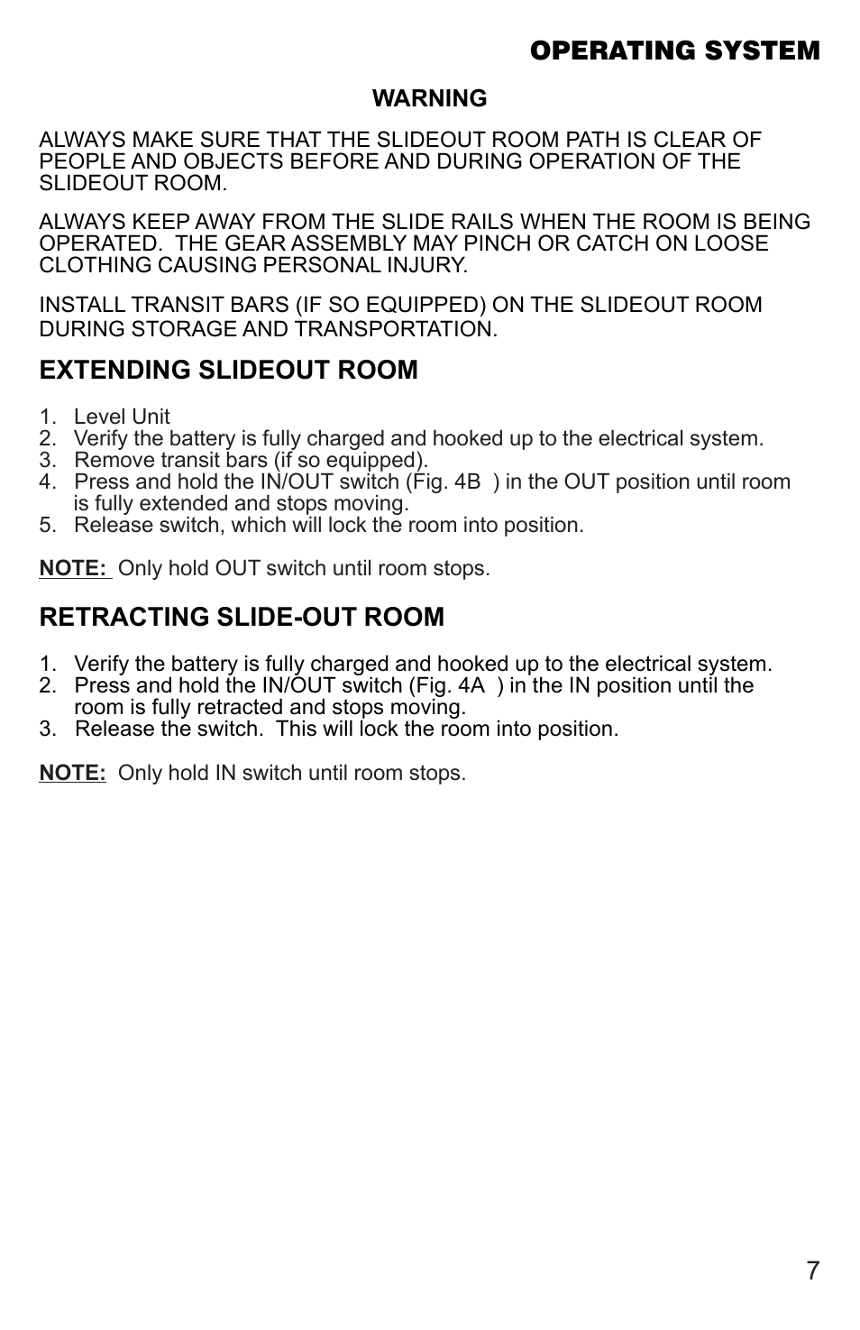 Lippert Components 2 X 3 Slideout System User Manual | Page 7 / 15