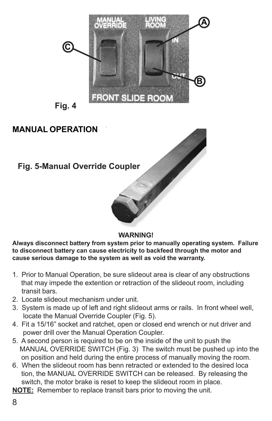 Lippert Components 2 X 3 Slideout System User Manual | Page 8 / 15