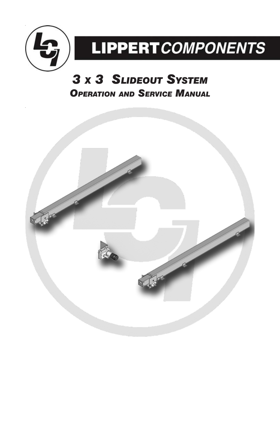 Lippert Components 3 X 3 Slideout System User Manual | 15 pages