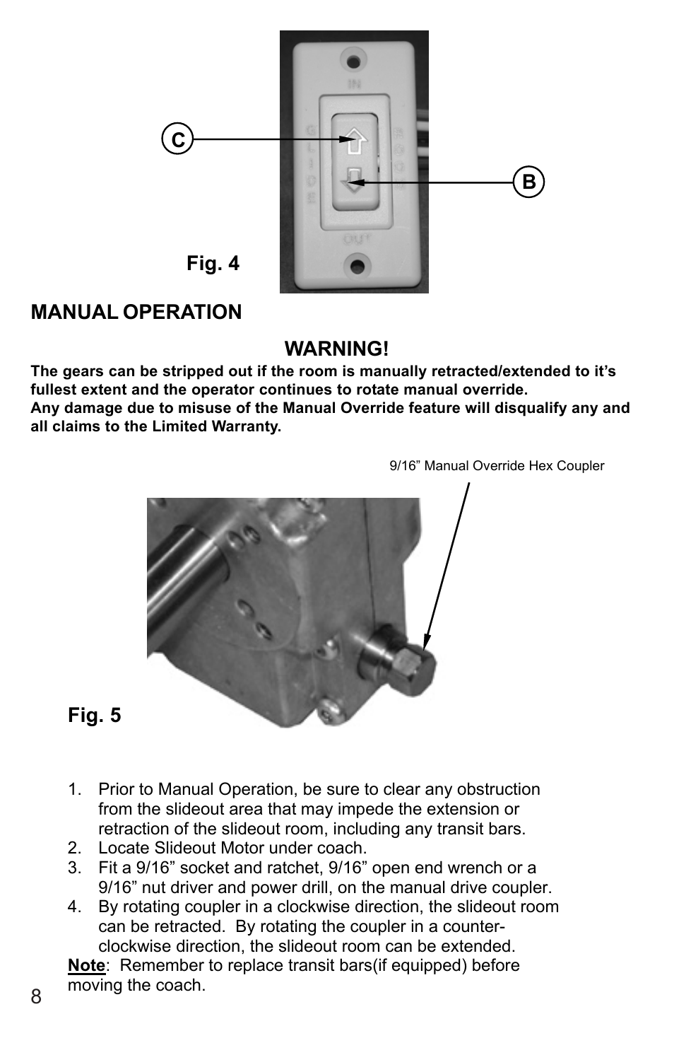 Lippert Components Embedded Rack Slideout System User Manual | Page 8 / 16