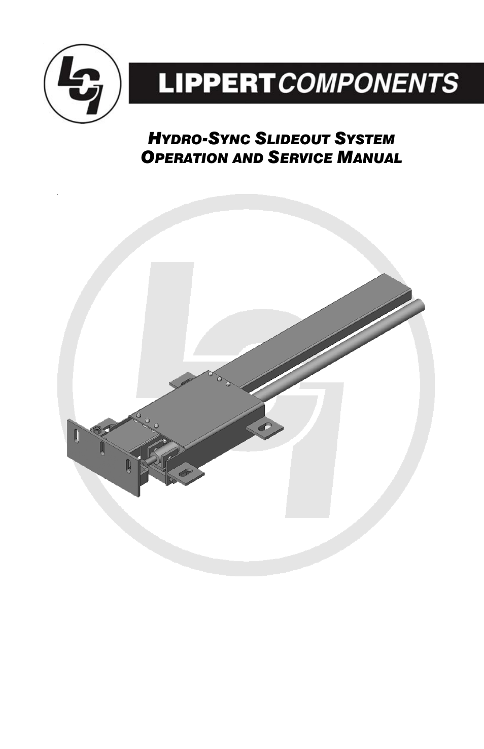 Lippert Components Hydro-Sync Slideout System User Manual | 18 pages