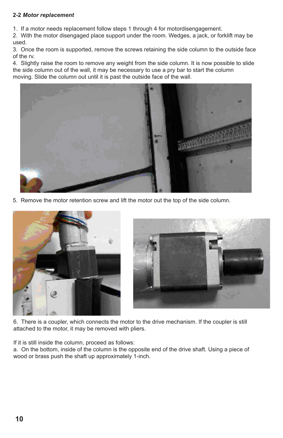 Lippert Components In Wall Slide-Out System User Manual | Page 10 / 16