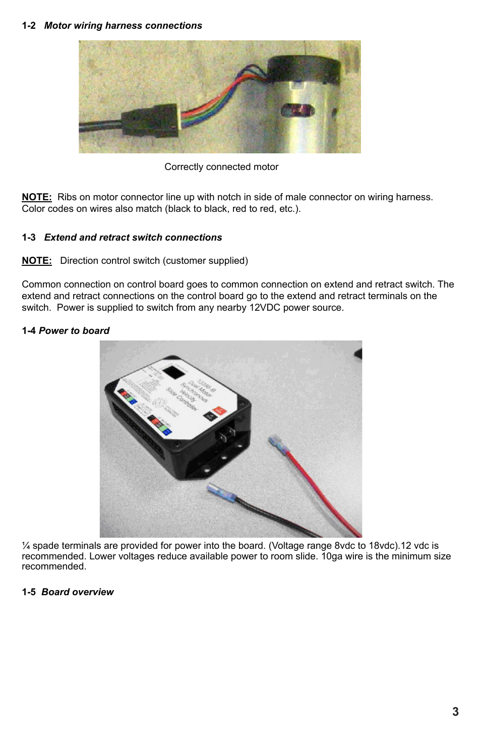Lippert Components In Wall Slide-Out System User Manual | Page 3 / 16