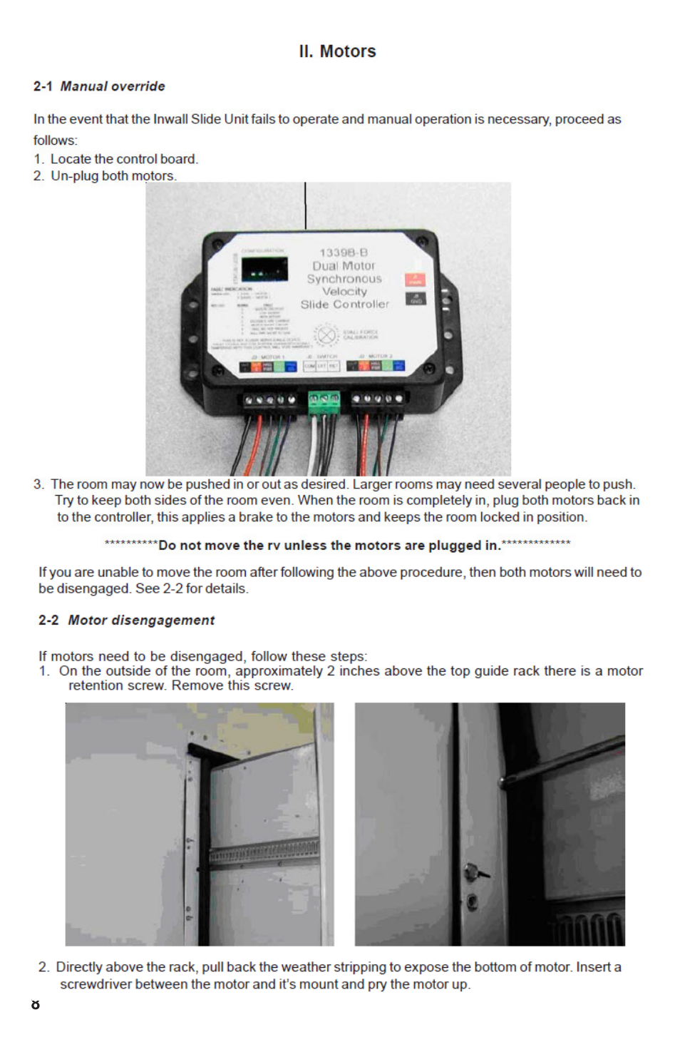 Lippert Components In Wall Slide-Out System User Manual | Page 8 / 16