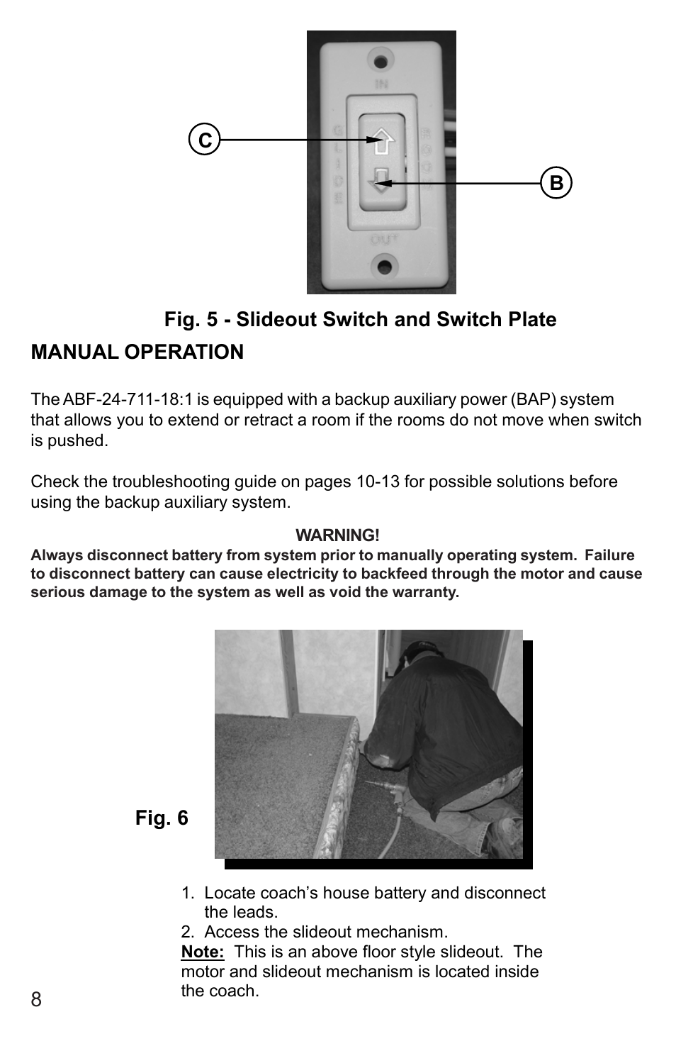 Lippert Components Sofa Slideout System User Manual | Page 8 / 16
