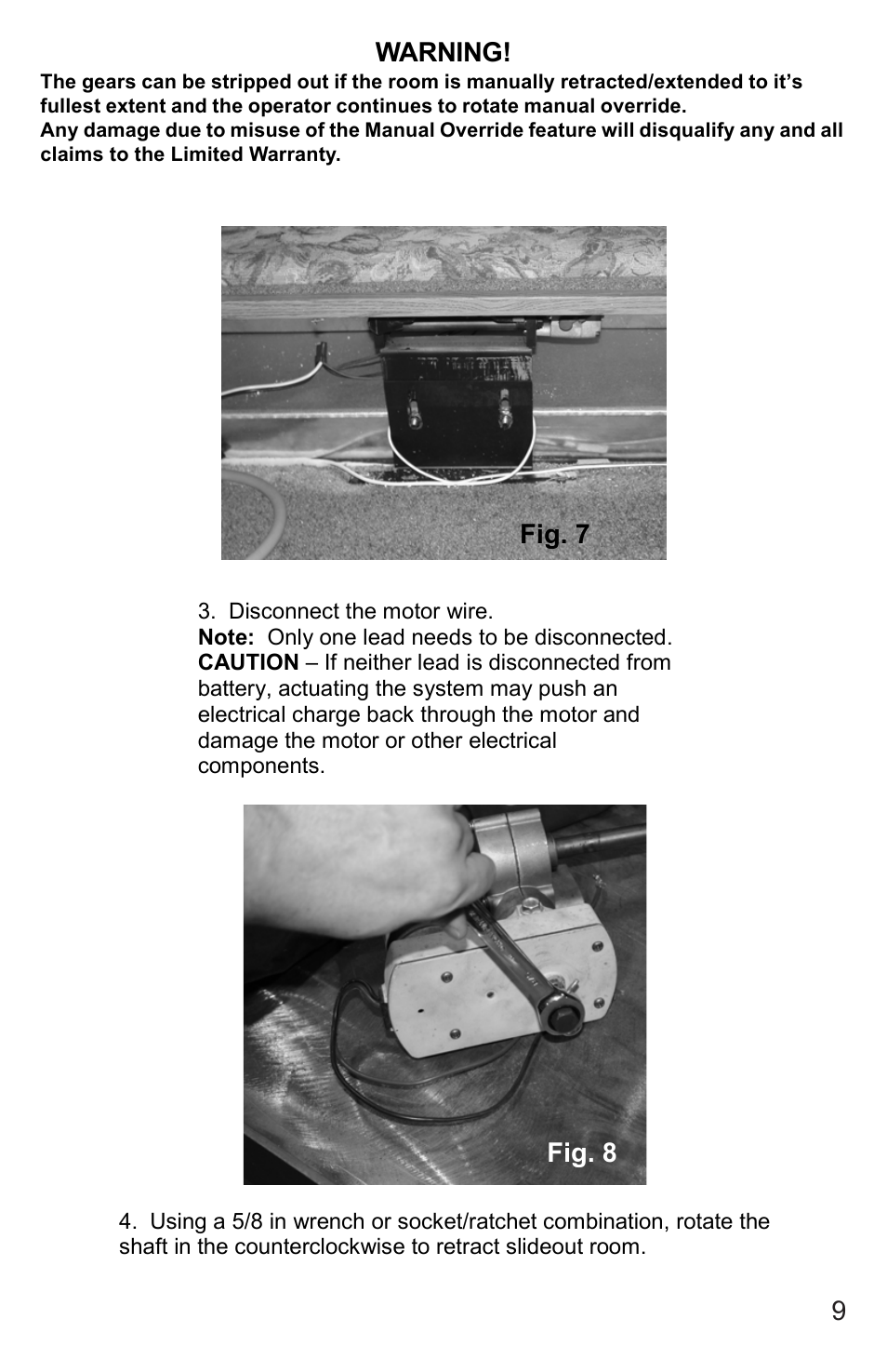Lippert Components Sofa Slideout System User Manual | Page 9 / 16