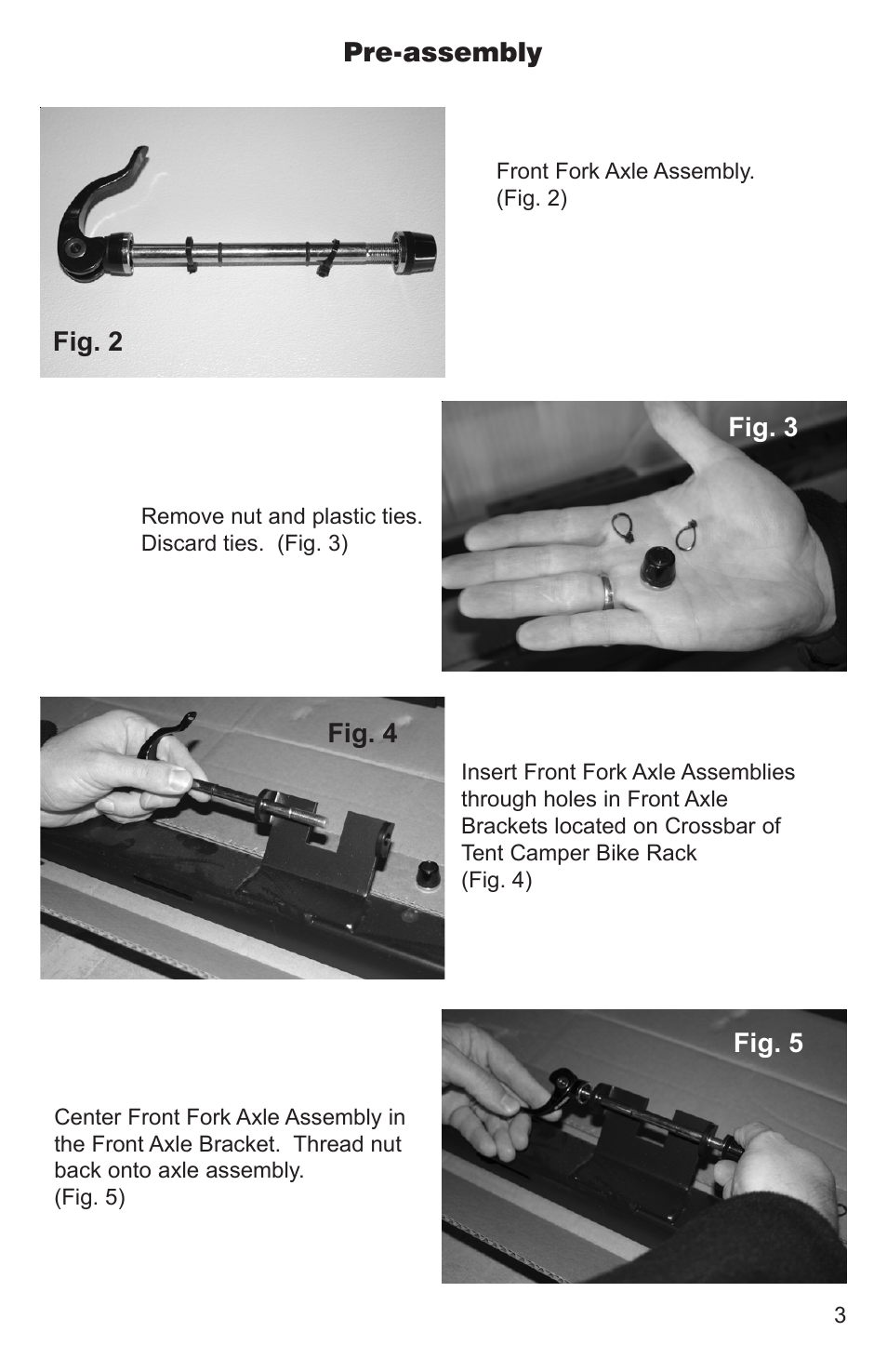 Lippert Components Tent Camper Bike Rack User Manual | Page 3 / 8