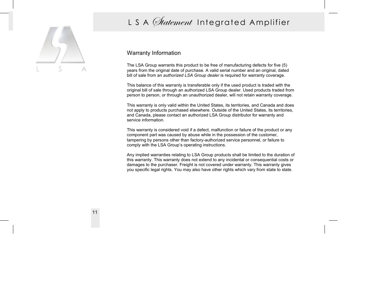 Fàtàxåxçà | Living Sounds Audio Statement User Manual | Page 15 / 16