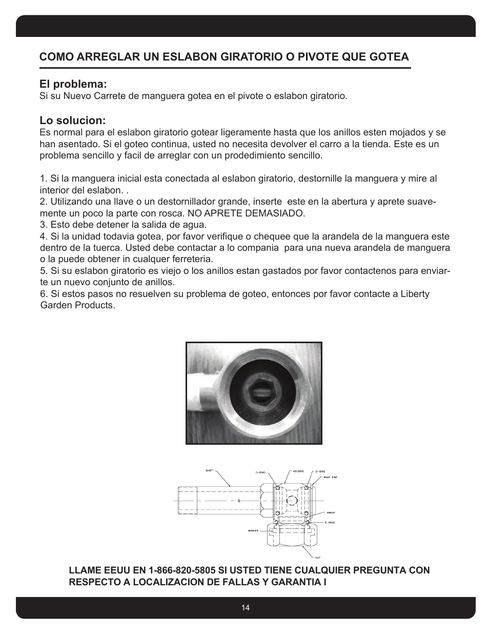 Liberty Garden 698 User Manual | Page 14 / 16