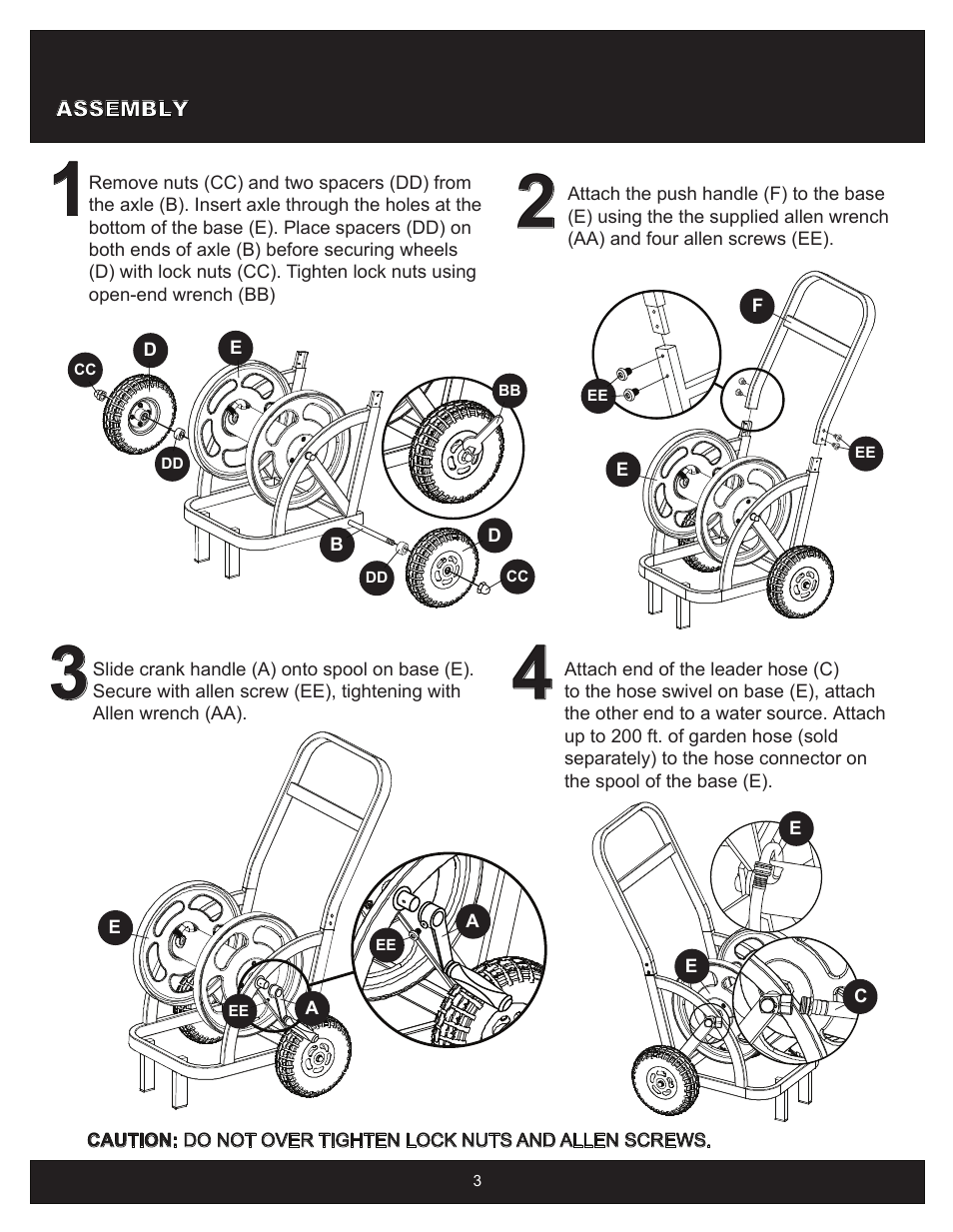 Liberty Garden 1200 User Manual | Page 3 / 6