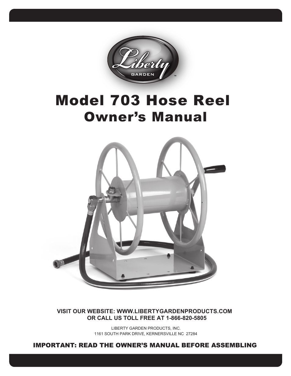 Liberty Garden 703-S2 User Manual | 12 pages