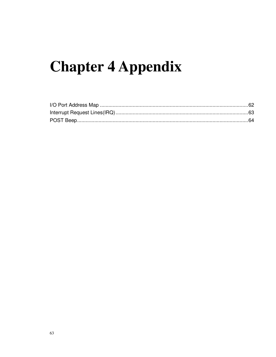 Chapter 4 appendix | Longshine GFT150 Ver.2.0 User Manual | Page 63 / 66